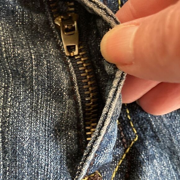 Rampage Embroidered Flap Pocket Jeans Size 5 - Picture 7 of 12